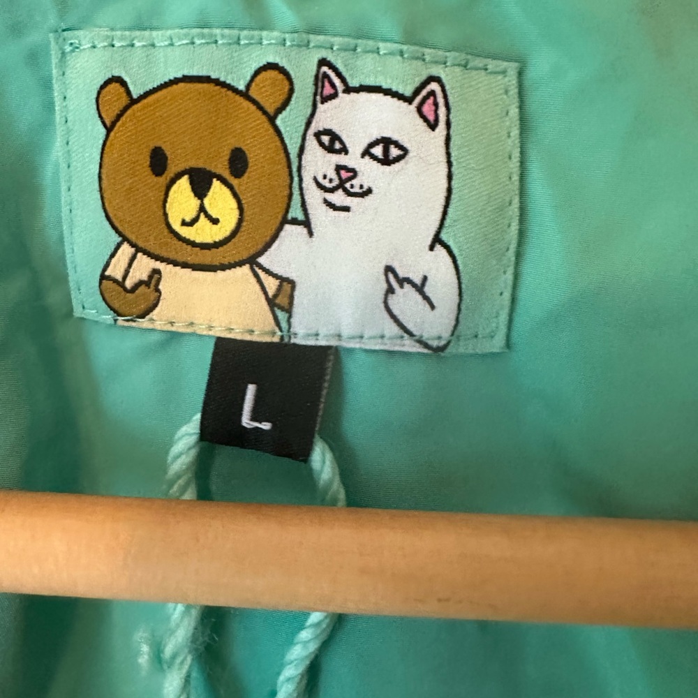 Ripndip x Teddyfresh Multicolor Windbreaker NWT - Picture 4 of 8